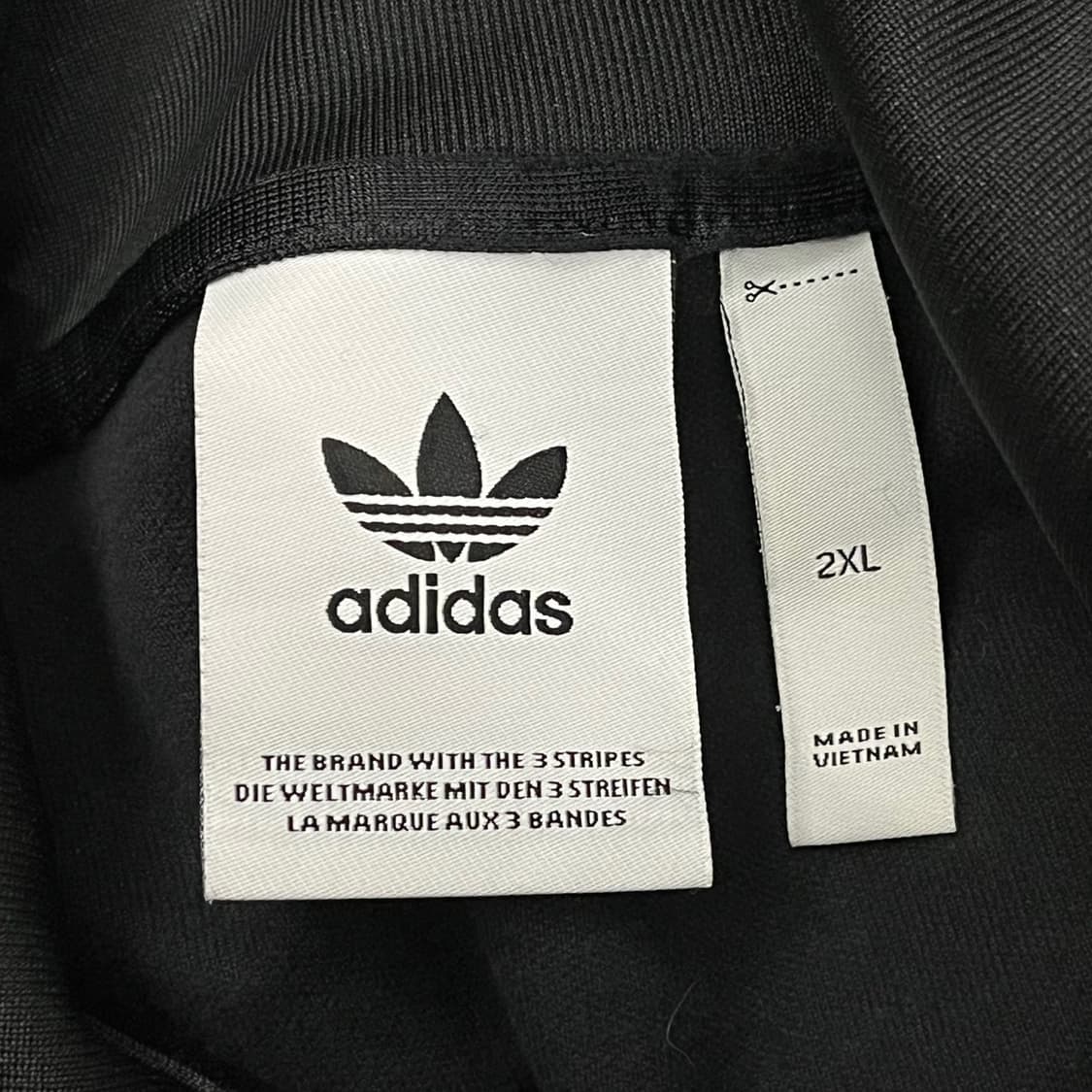 [정품/2XL] 아디다스 삼선 트랙탑 블랙 져지 b16 상품이미지5