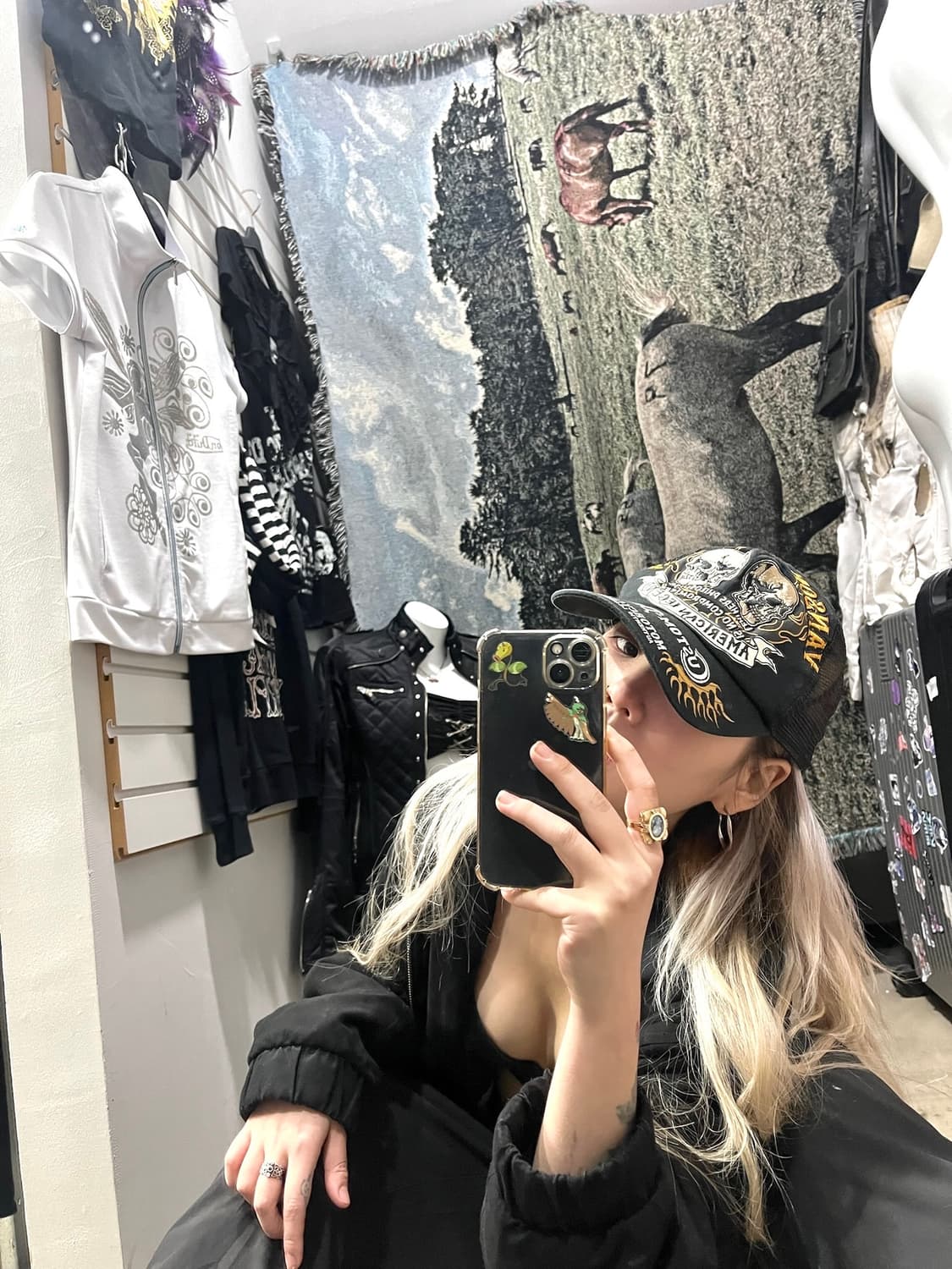 밴슨 바이커 무드 매쉬 볼캡 상품이미지2