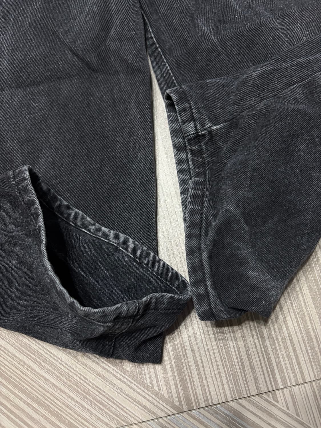 라브로스 데이지 블랙 팬츠 L 상품이미지7