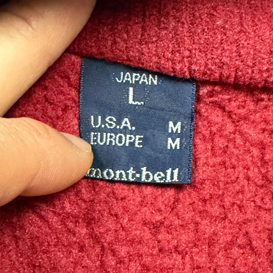 (105) 90s 몽벨 플리스 자켓 상품이미지7