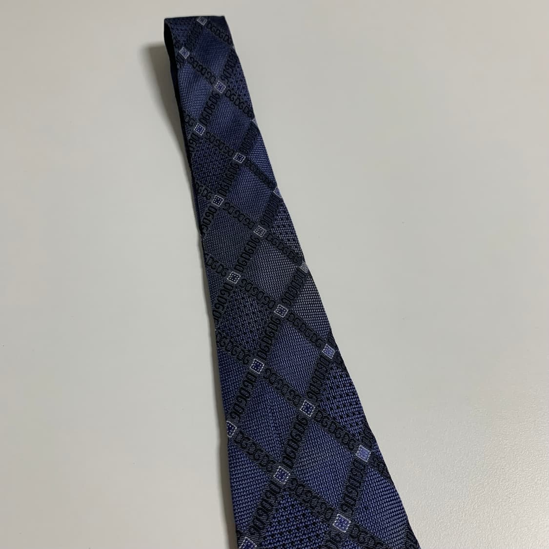 돌체앤가바나 모노그램 명품넥타이 100실크 정장코디룩 A등급 상품이미지10