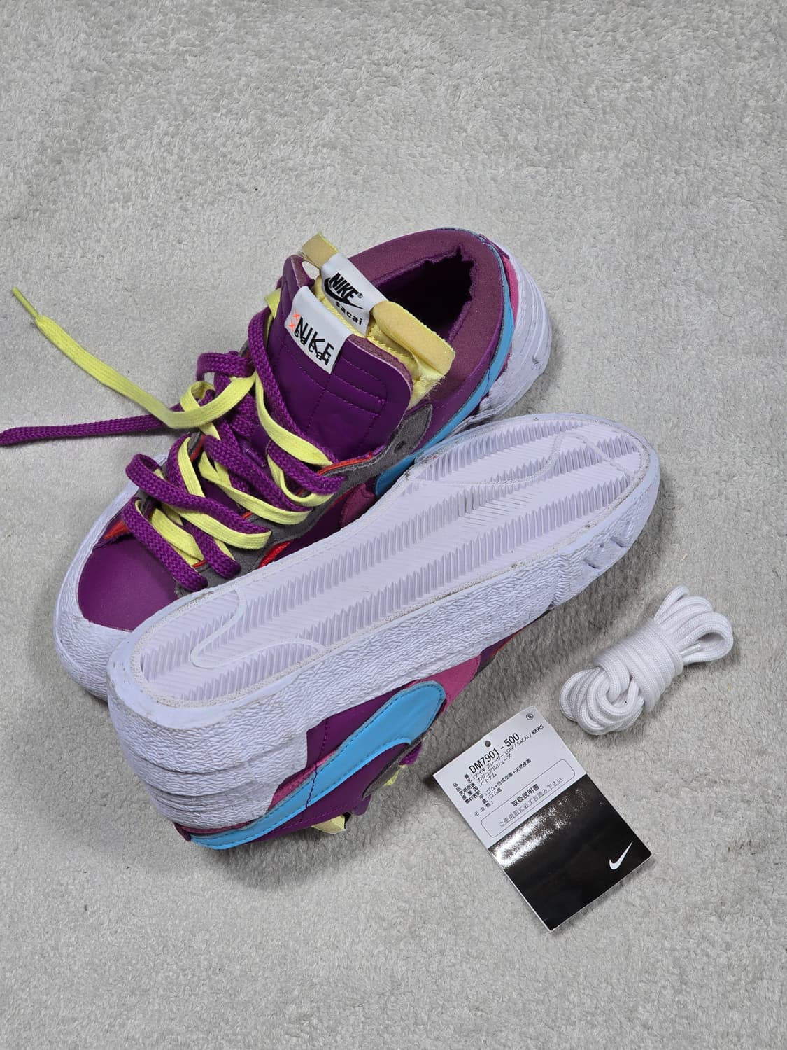 Nike 나이키 블레이저 로우 사카이 퍼플 260 상품이미지4