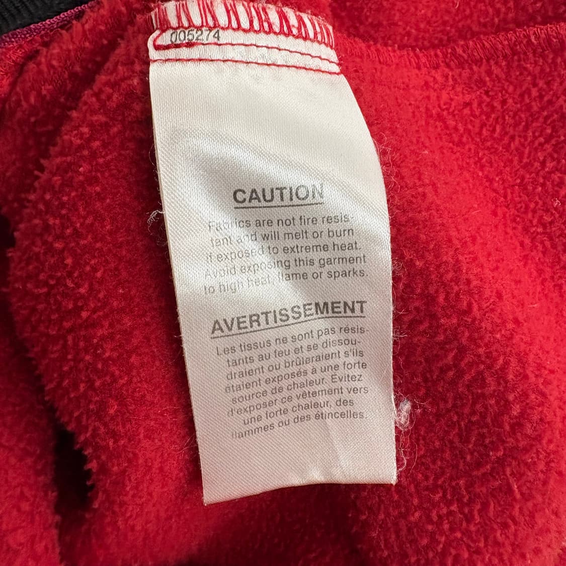 컬럼비아 레드 플리스 집업 자켓 M 상품이미지7