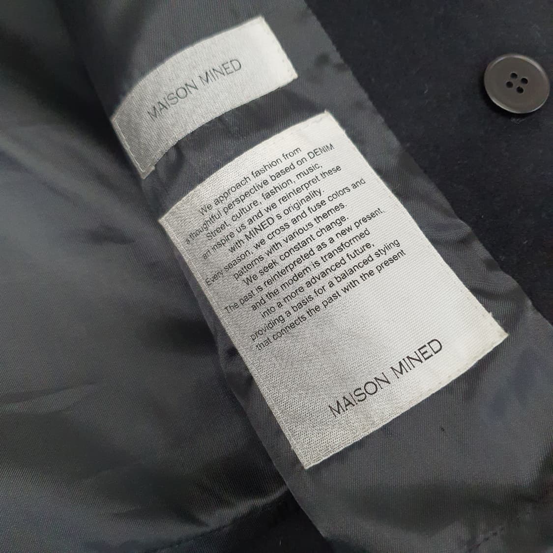 메종미네드 헨드메이드 오버핏 코트 남자105 상품이미지8