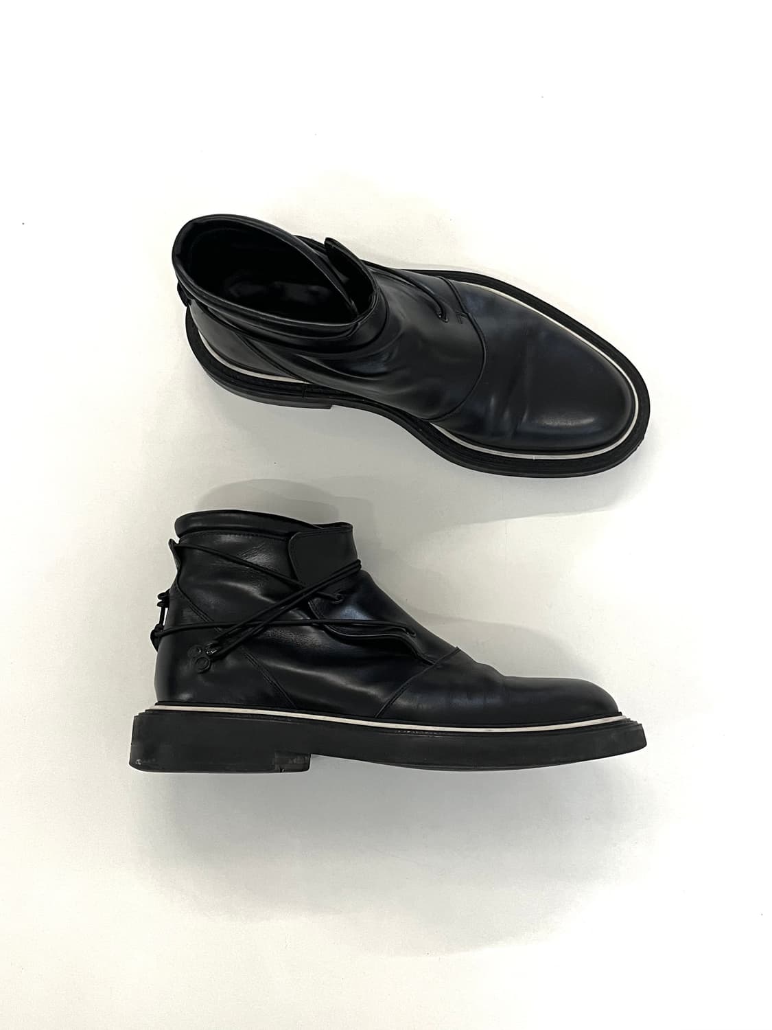 디올 옴므 09FW 크리스 반 아쉐 와이어 레더 부츠 상품이미지3