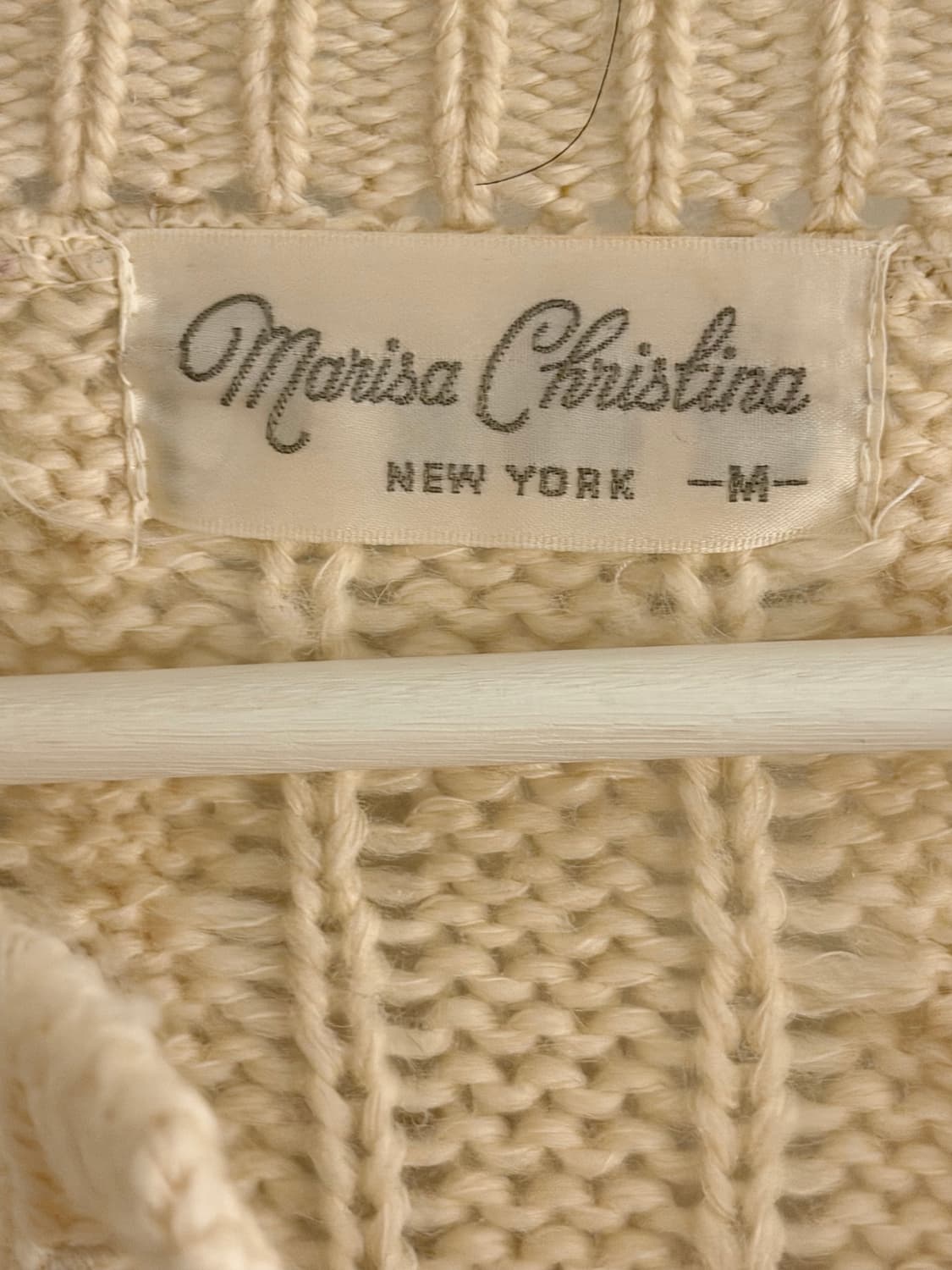 빈티지 울100 케이블 니트 가디건 상품이미지5