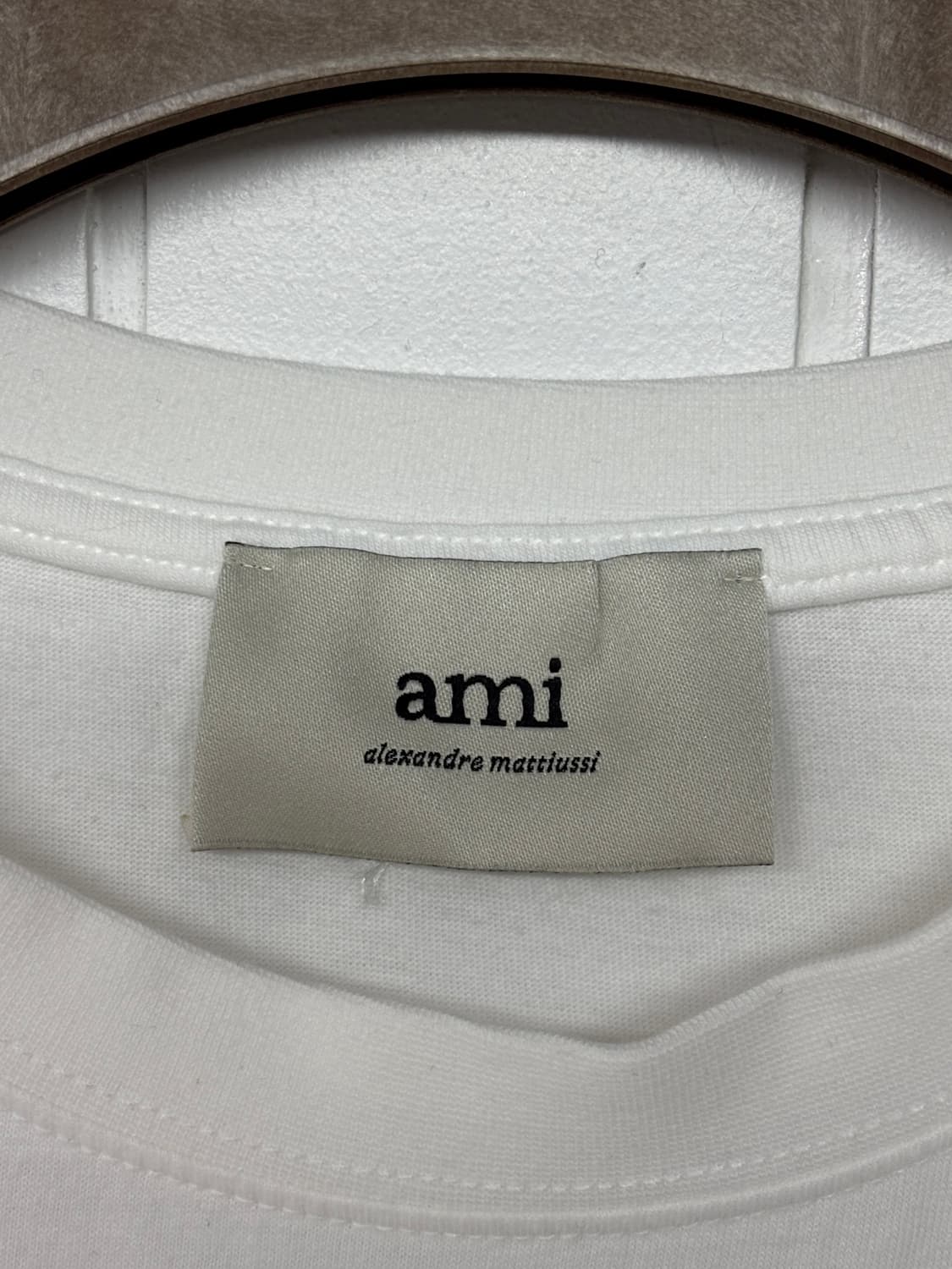 ami 아미 하트로고 자수 반팔  상품이미지7
