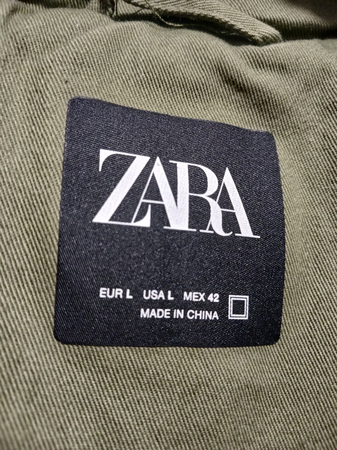 Zara Mixed Material Puff Utility Jacket  상품이미지3