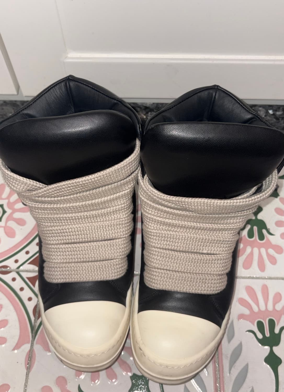 릭오웬스 점보레더 스니커즈 상품이미지2