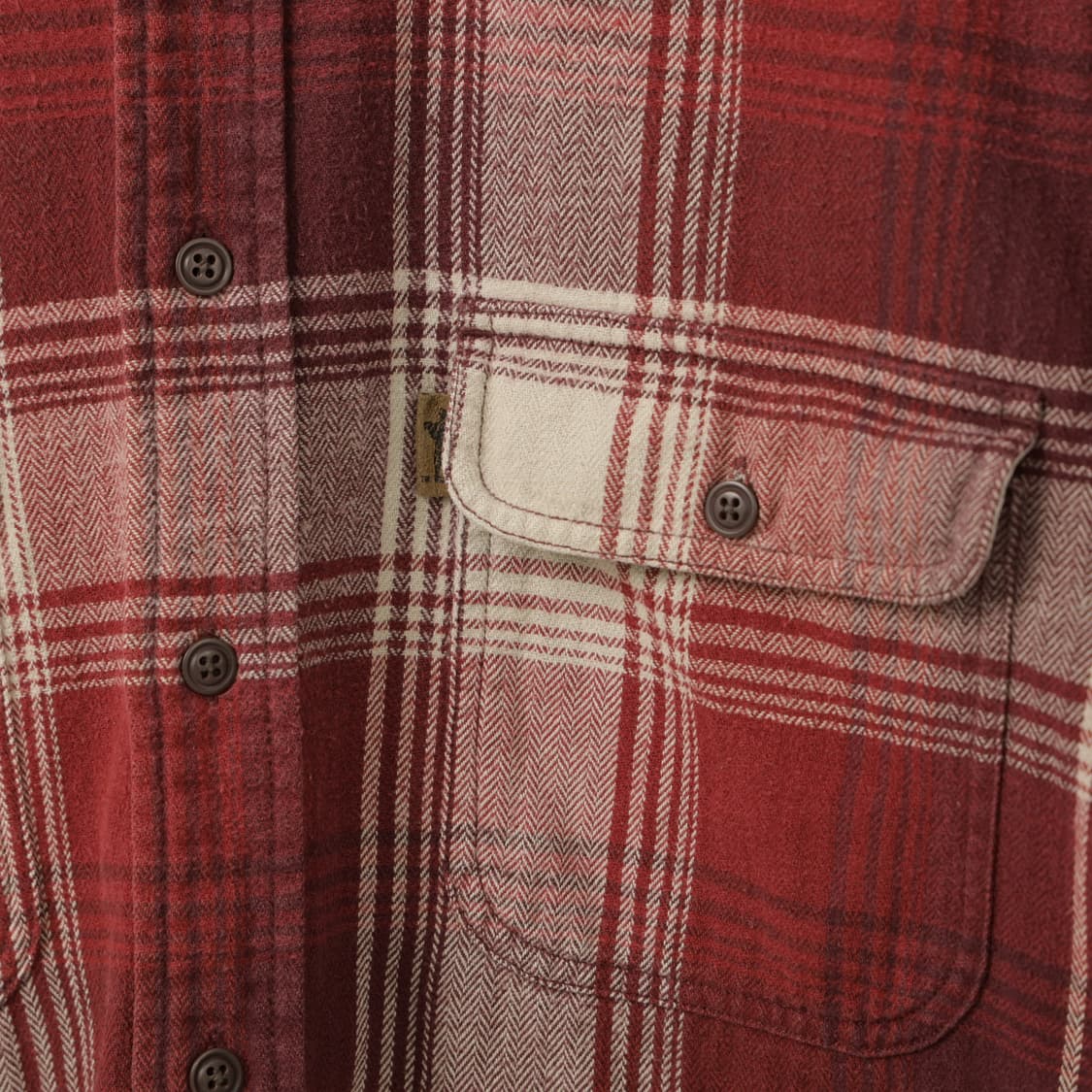 90s 에디바우어 레전드 코튼 플란넬 셔츠 상품이미지5