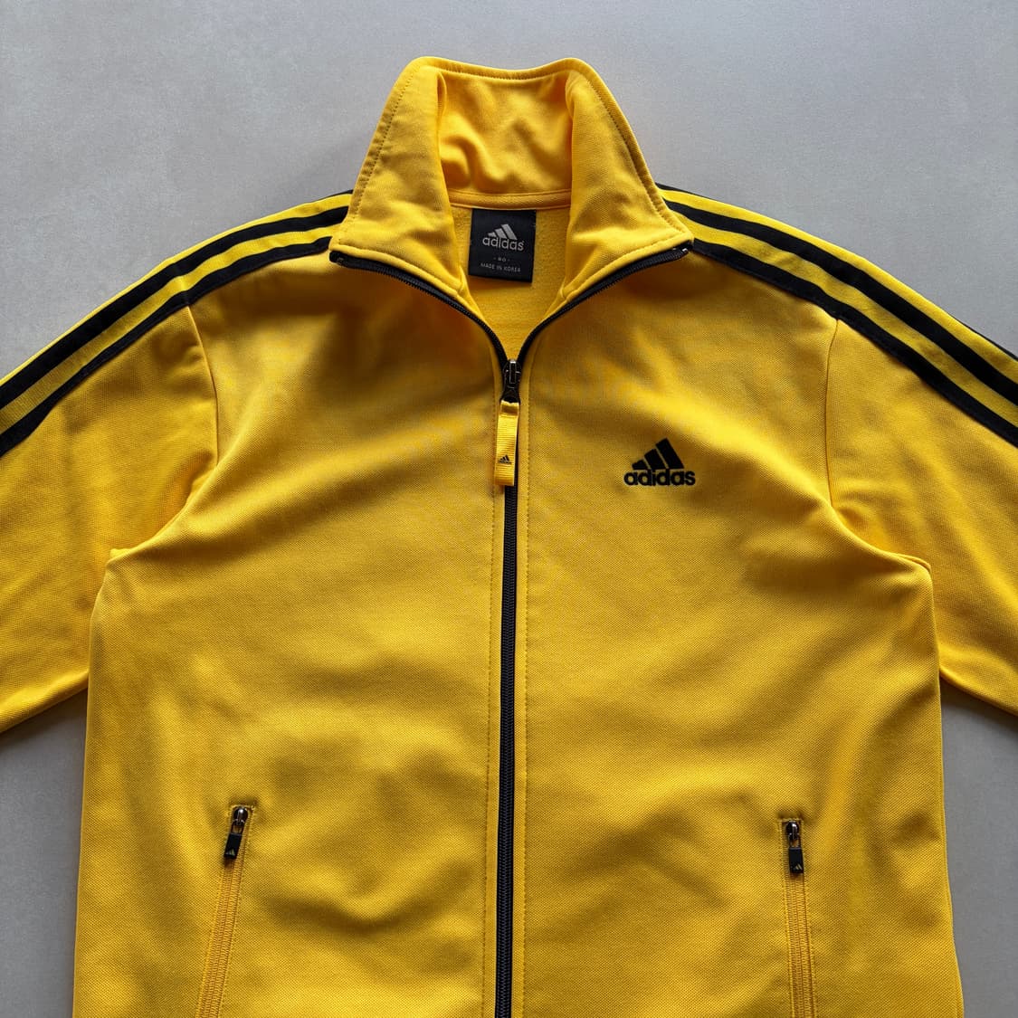 [S]아디다스 머스타드 옐로우 클래식 트랙탑 져지 상품이미지4