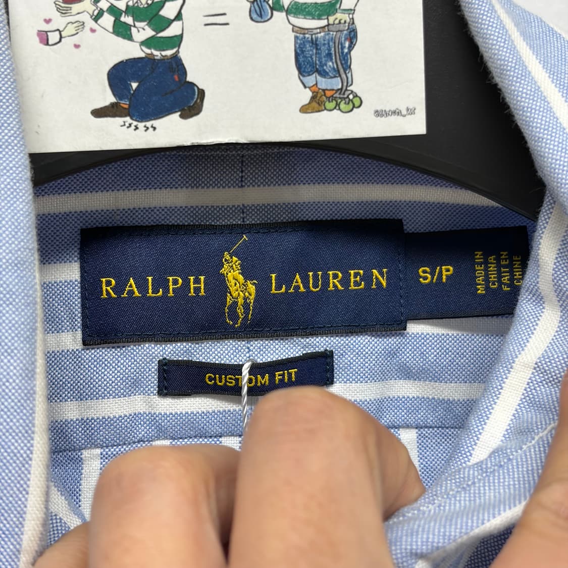 폴로 랄프로렌 스트라이프 셔츠 126 상품이미지5