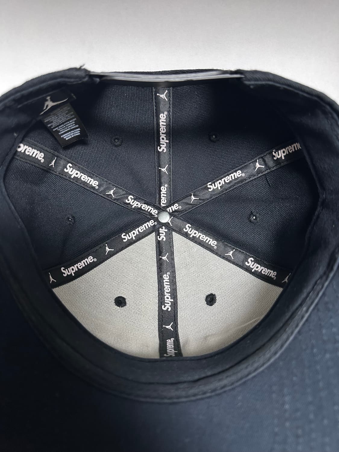 슈프림 X 조던 6 Panel 스냅백 - FW15 릴리즈 상품이미지6