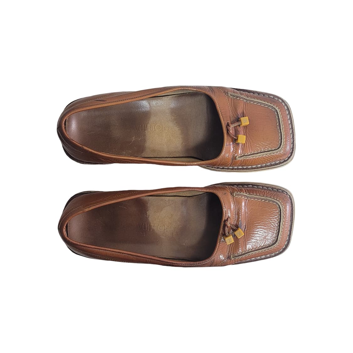 루이비통 00s 큐브 스퀘어토 37.5 상품이미지10