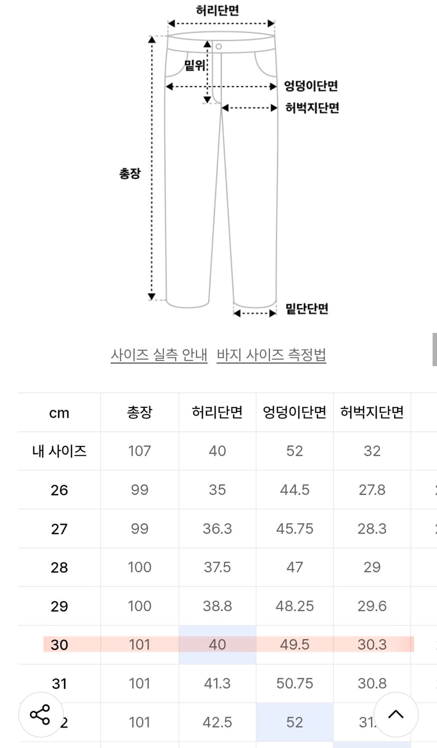 무신사 스탠다드 스트레이트 히든 밴딩 슬랙스 [블랙] 30 상품이미지6