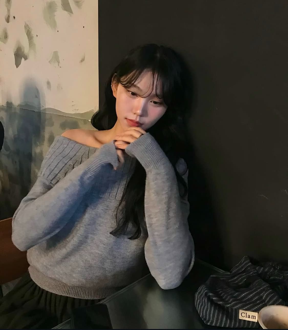 오프숄더 그레이니트 상품이미지1