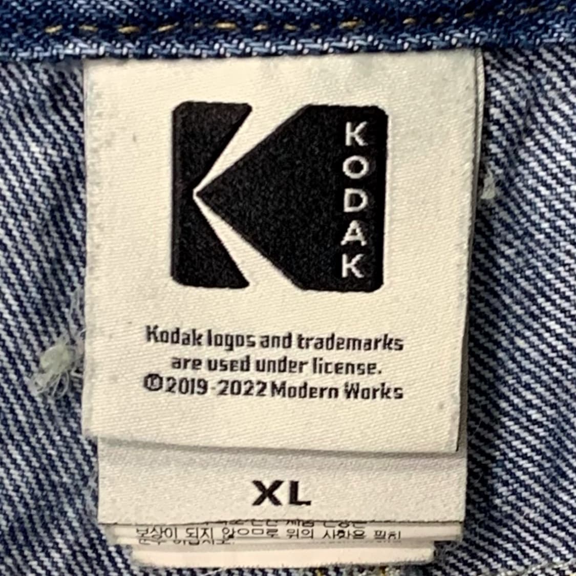 [34] 코닥 루즈 와이드핏 데님팬츠 상품이미지5