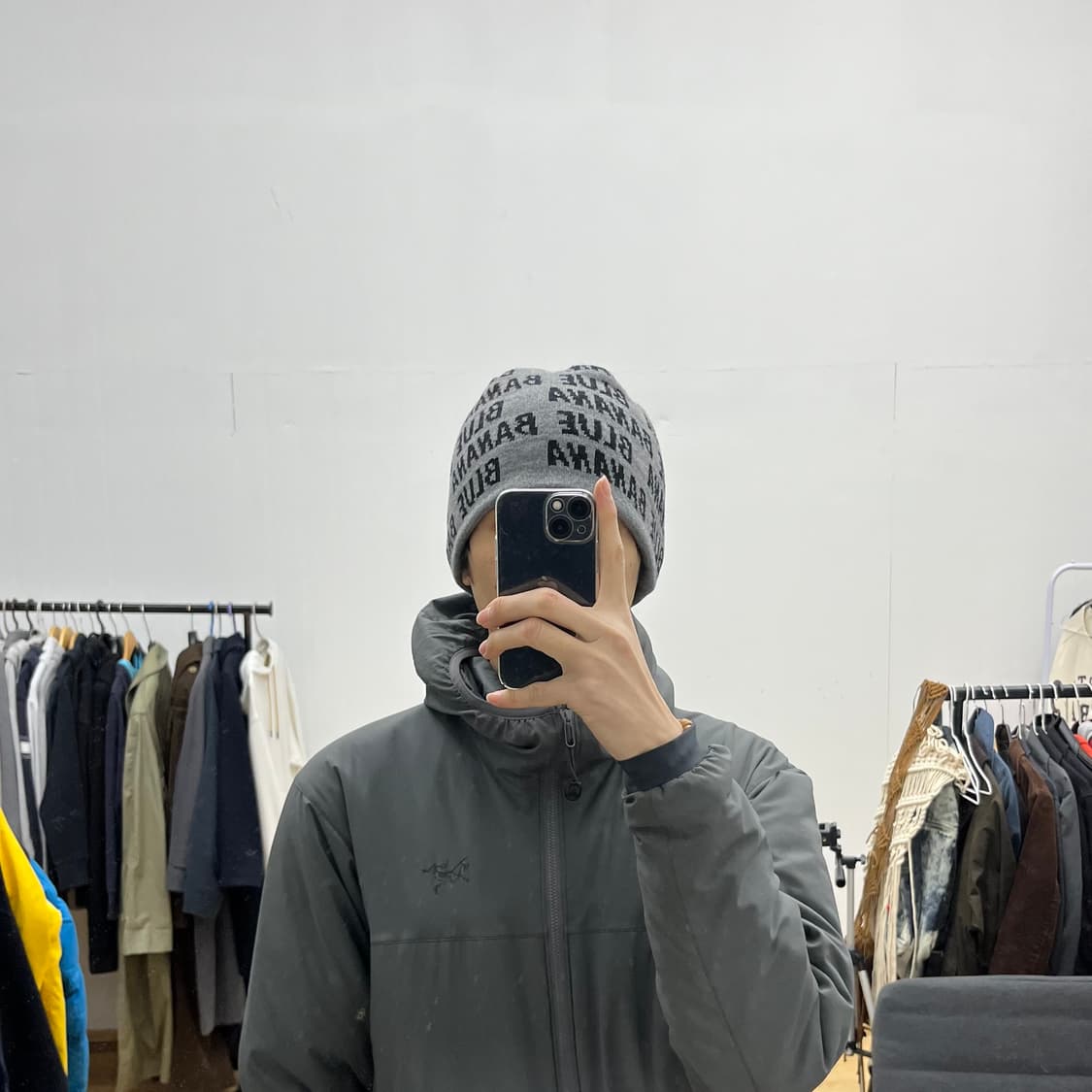 [OS] VTG 바나나 블루 로고 비니 상품이미지2