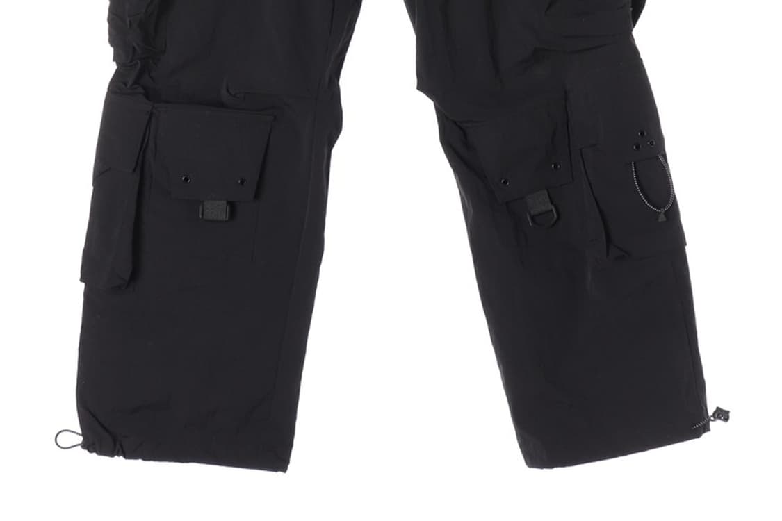 DENAGE 블랙 테크웨어 나일론 카고 팬츠 2 상품이미지4