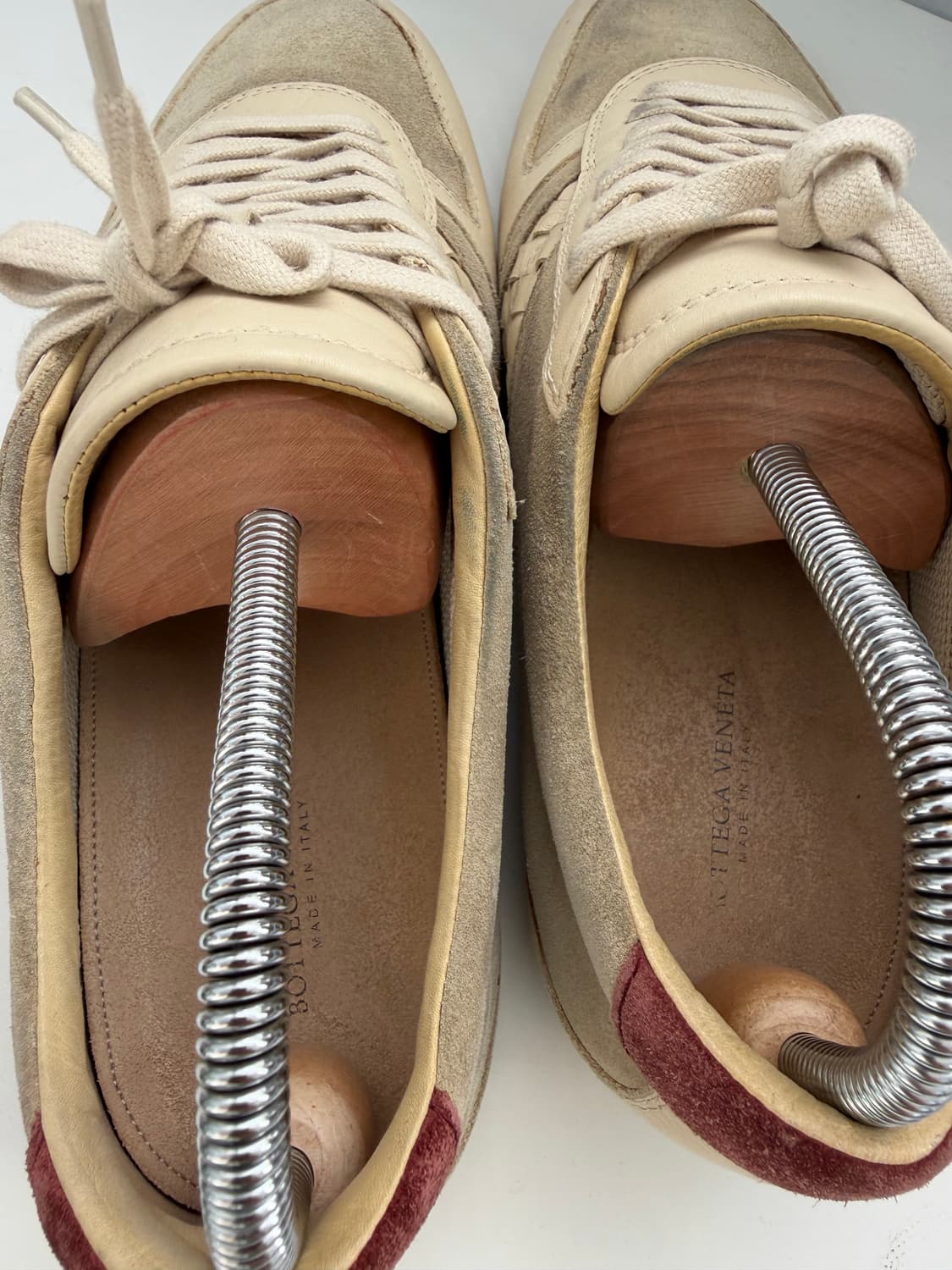 정품) 보테가베네타 버터플라이 인트레치아토 스니커즈 42.5 상품이미지7