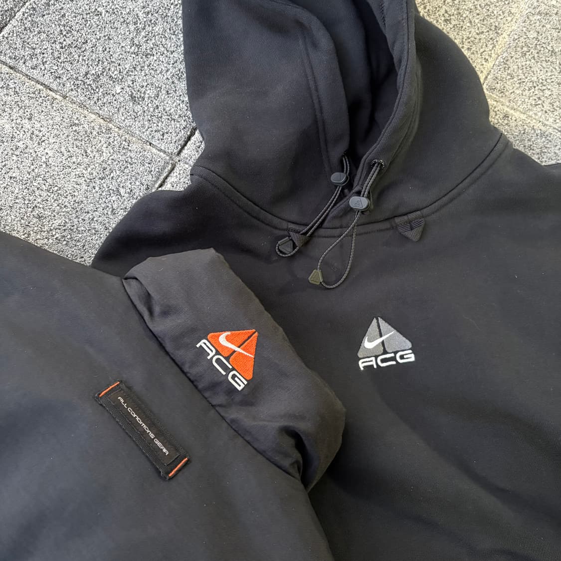 나이키 ACG 플리스 풀오버 블랙 앤트러사이트 상품이미지10