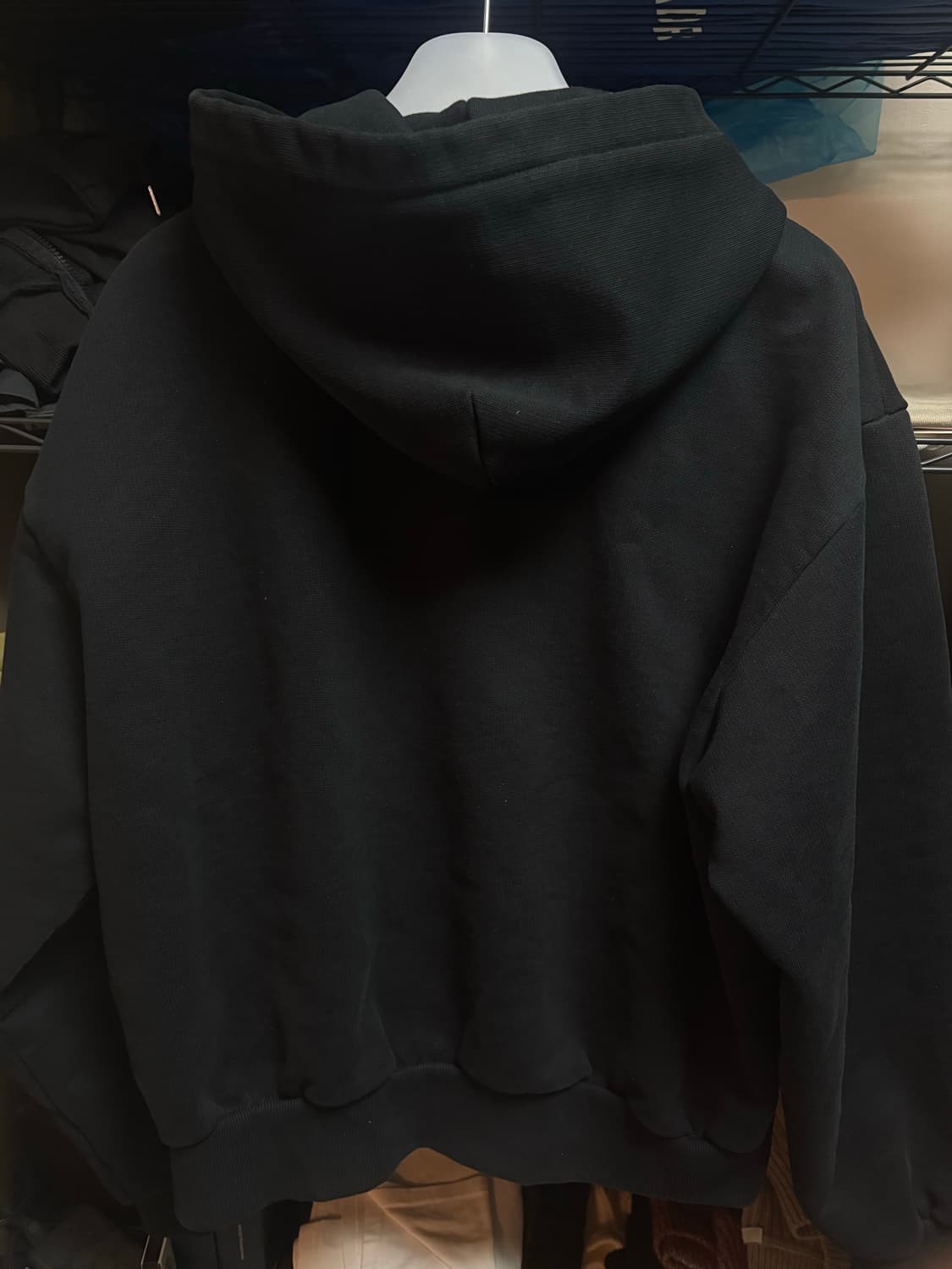 쿠어 COOR 미니멀 코튼 후드 집업 L사이즈 상품이미지3