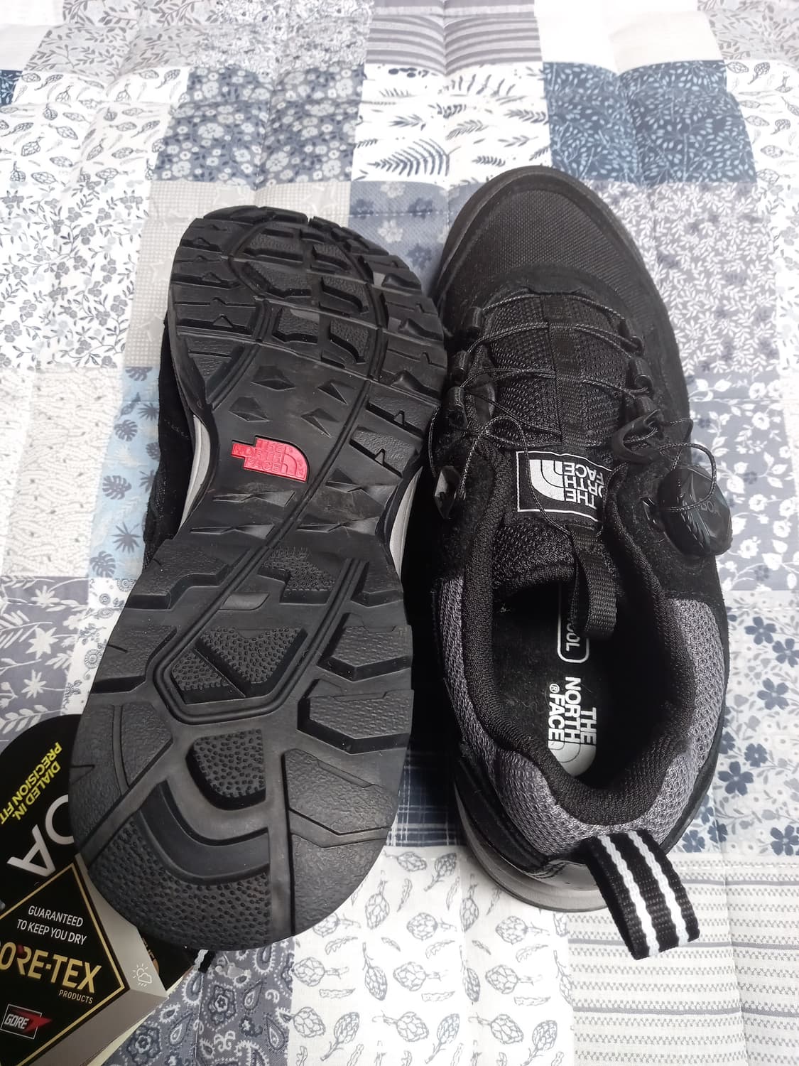 노스페이스 고어텍스 트레킹화   블랙   270 상품이미지3