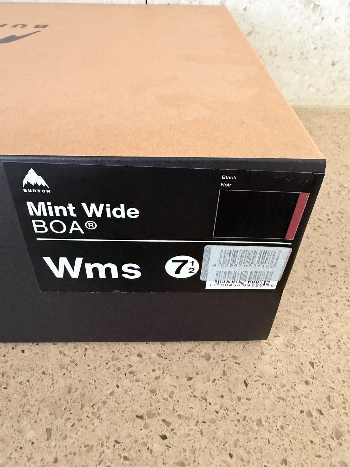 [7.5] 버튼 여성 민트 보아 와이드 스노우보드 부츠 상품이미지4