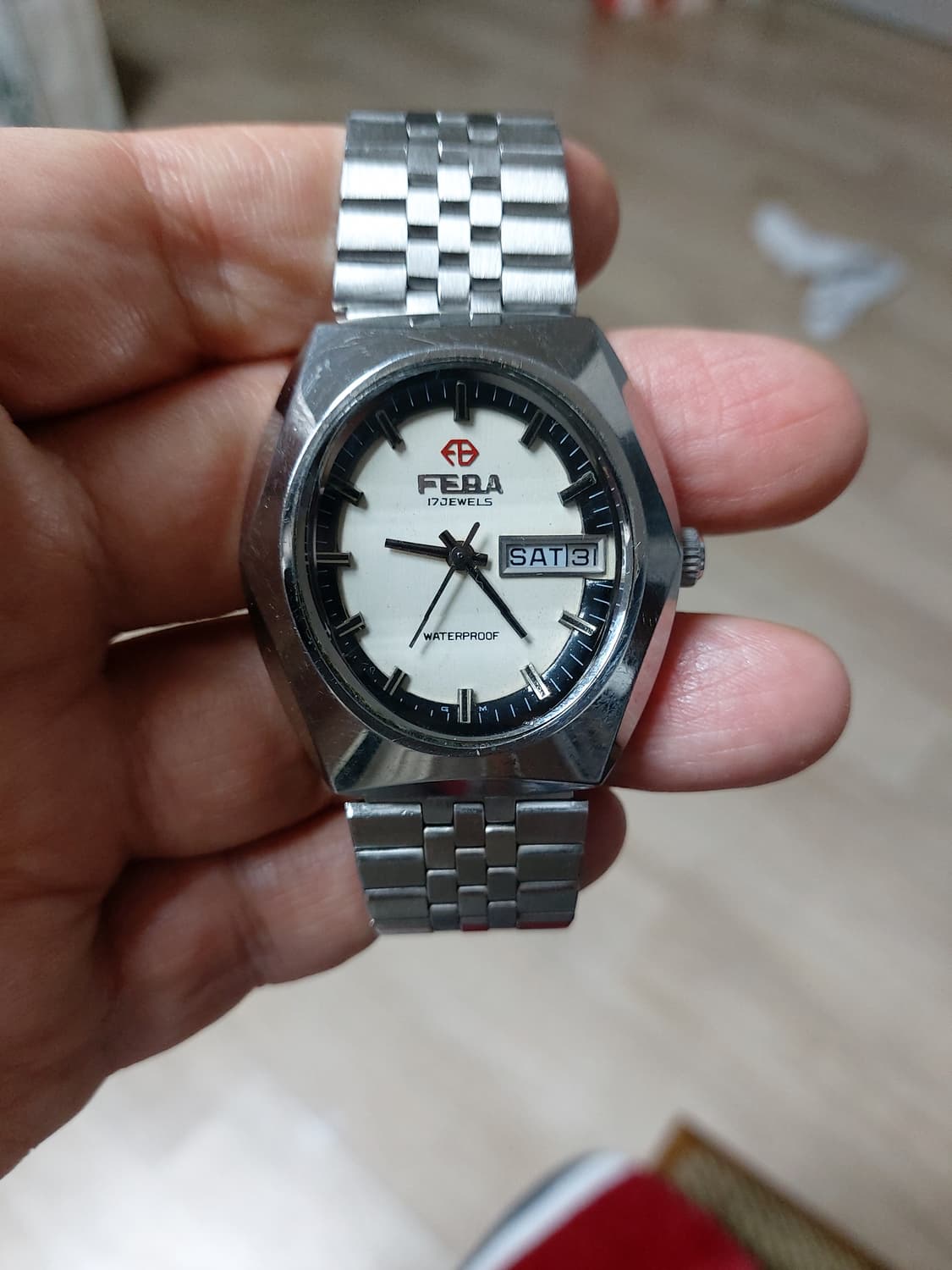 FEBA 빈티지 기계식 시계  상품이미지1