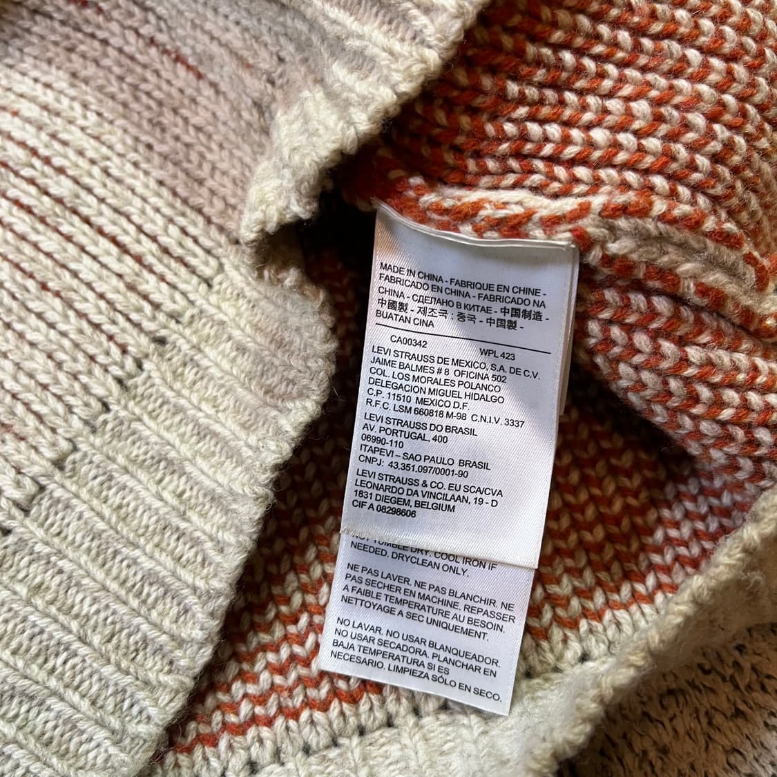 리바이스 울 코위찬 자켓 상품이미지5