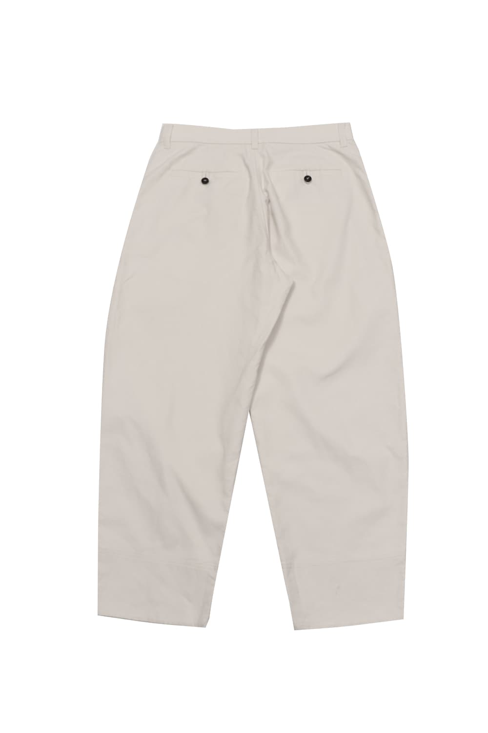 배럴레그 테이퍼드 치노 오프화이트 팬츠 상품이미지3