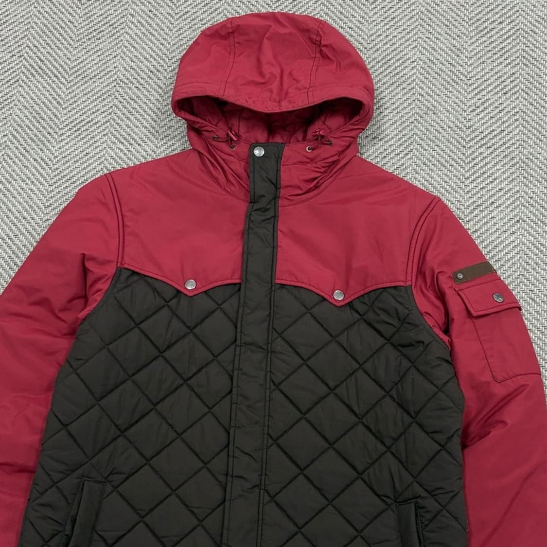 노스페이스 화이트라벨 퀼팅 후드패딩 v2101 상품이미지3