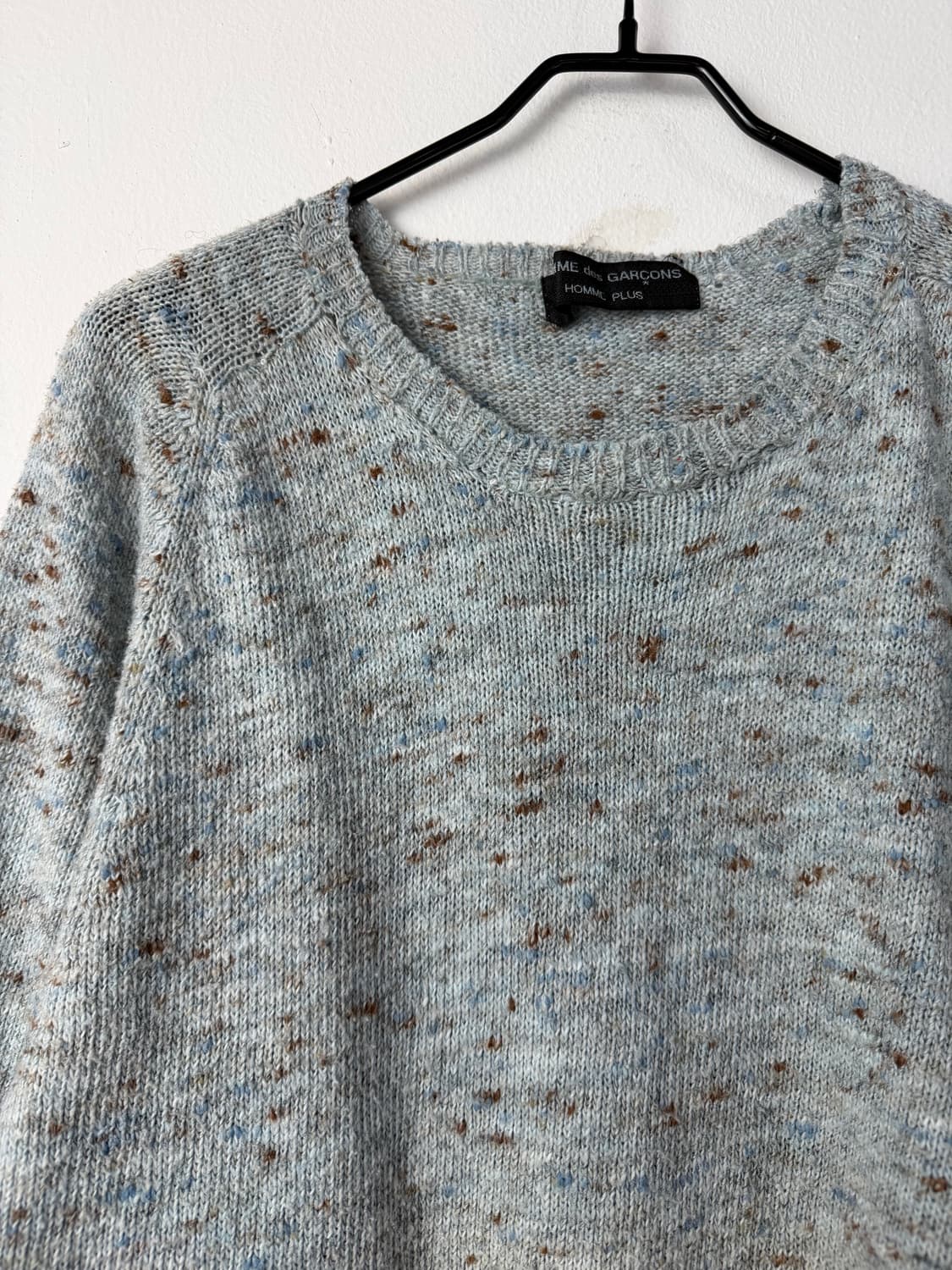 꼼데가르송 옴므플러스 1996AW 멜란지 넵 니트 상품이미지2