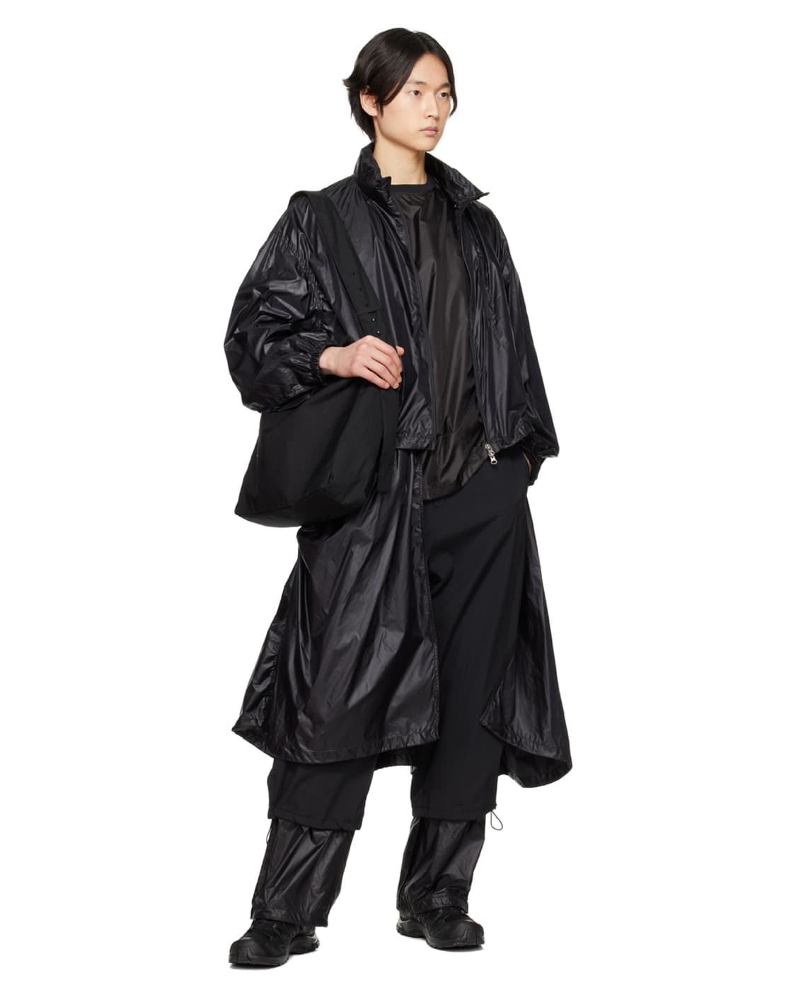 아모멘토 Glossy Drawstring Top 상품이미지2