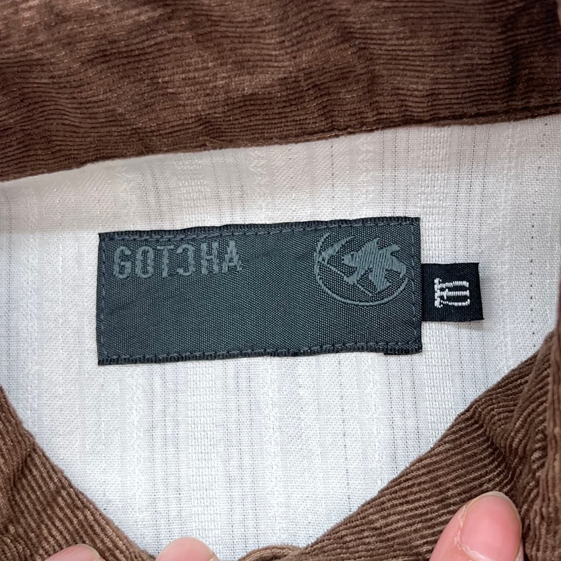 갓챠 코듀로이 칼라 웨스턴셔츠 r2318 상품이미지6