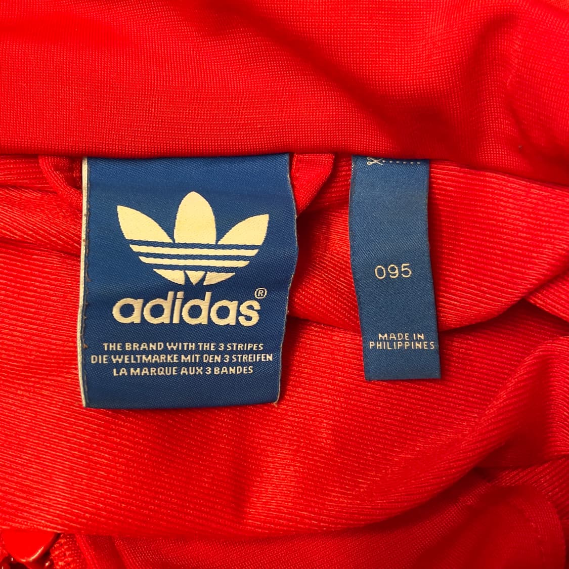 아디다스 파이어버드 레드 져지 자켓 상품이미지5