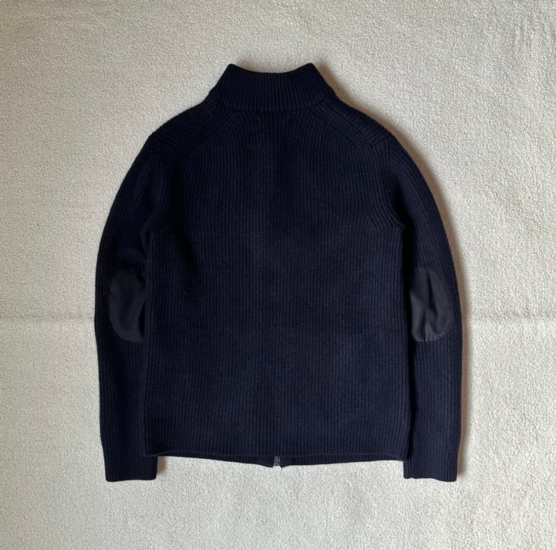 헤지스 울 집업 네이비 상품이미지1