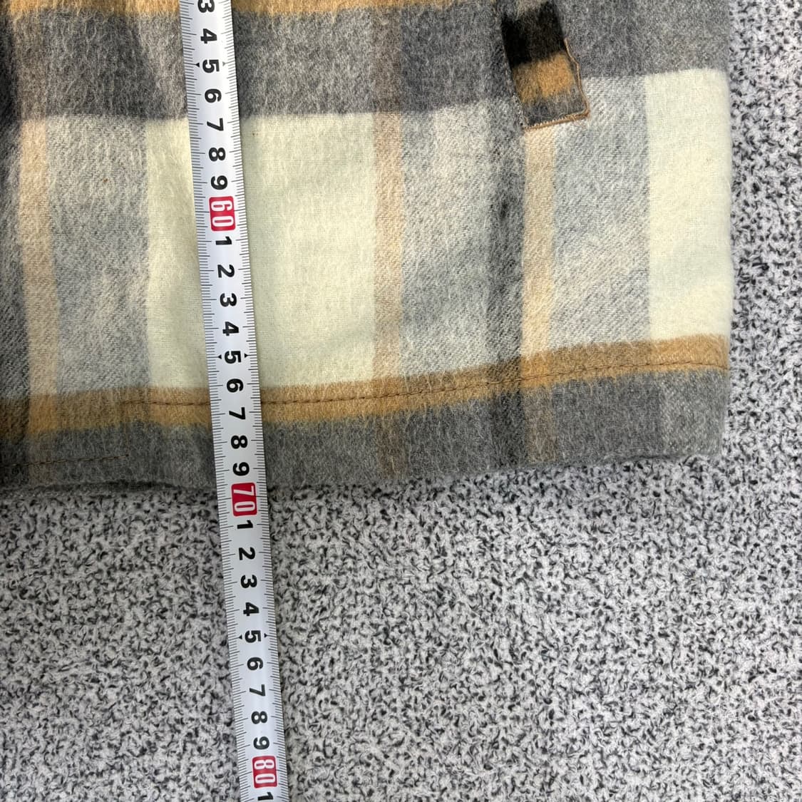 S 자라 남성 체크 셔츠 자켓 0325J 상품이미지6