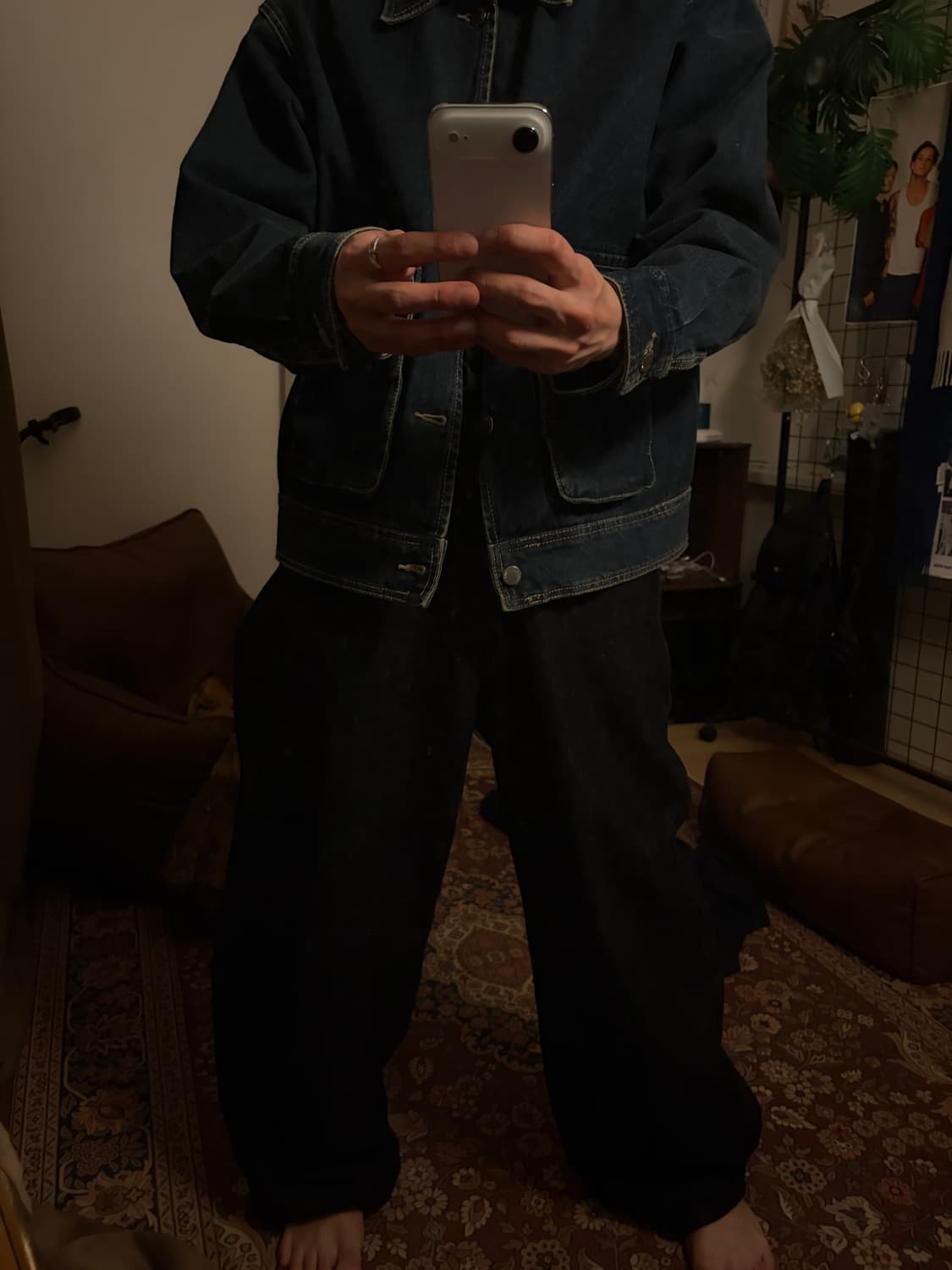 빈티지 데님 자켓 상품이미지2