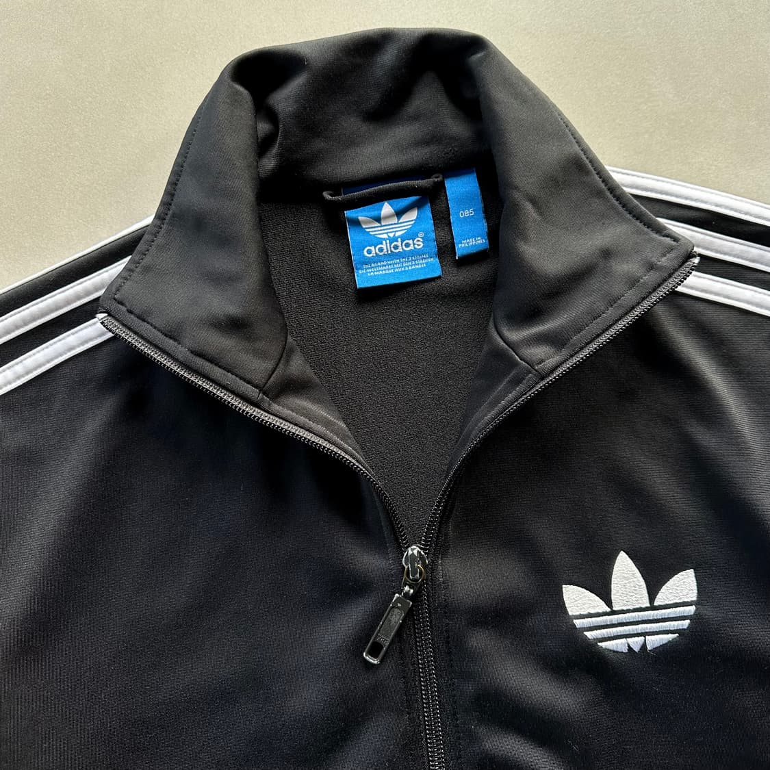 [XS]아디다스 구형 파이어버드 블랙 트랙탑 져지 상품이미지5