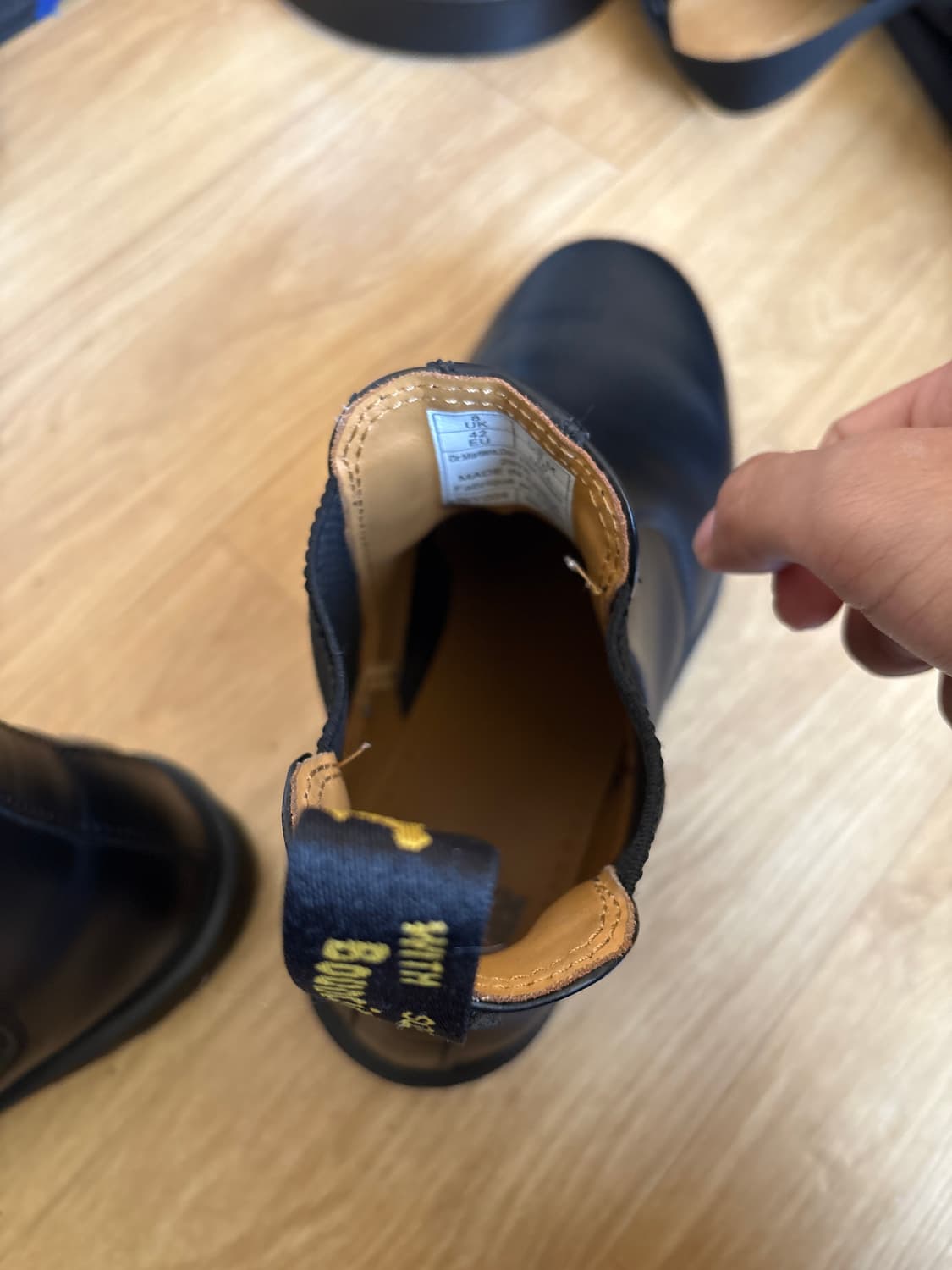 닥터마틴 2976 첼시 블랙 스무스 상품이미지3