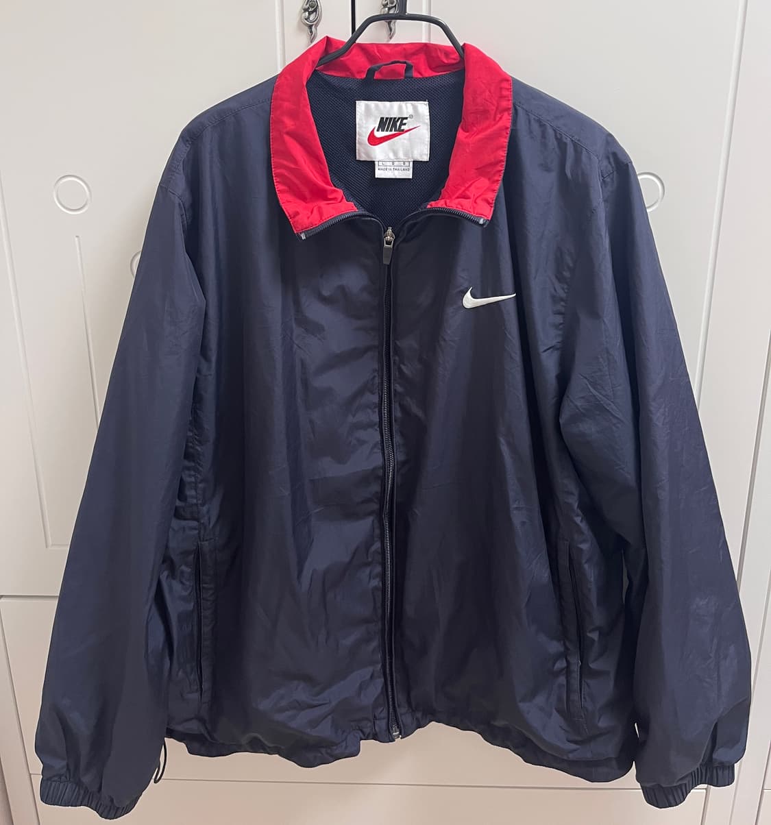 90s 나이키 바람막이 네이비 상품이미지4