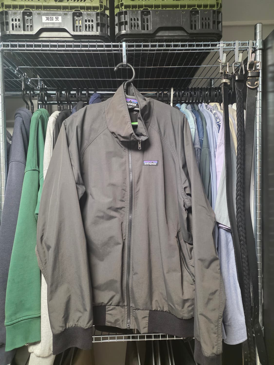 파타고니아 배기스 자켓 블랙 L사이즈 (구형) 상품이미지1