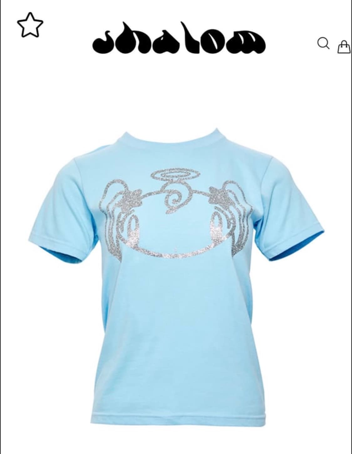 샬롬클럽 퓨로 반팔티 s 상품이미지1