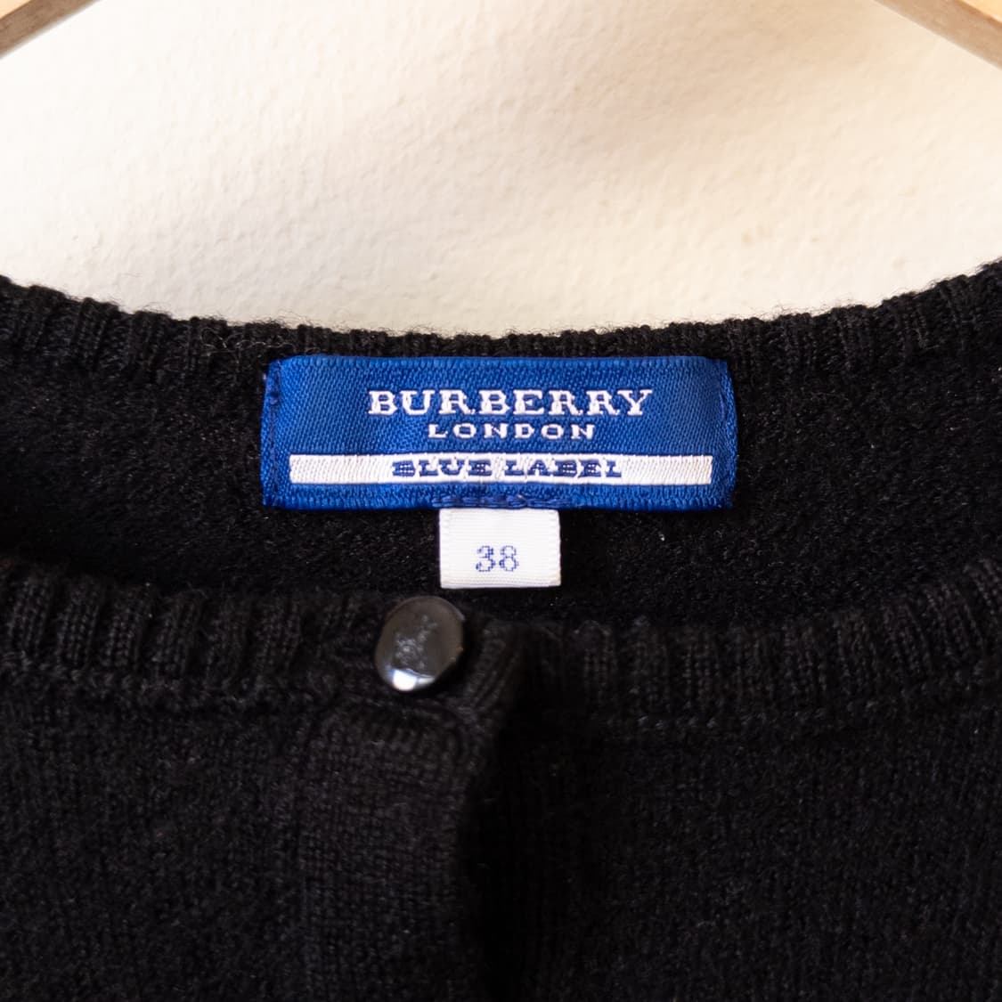 버버리 아카이브 블랙 가디건 상품이미지6