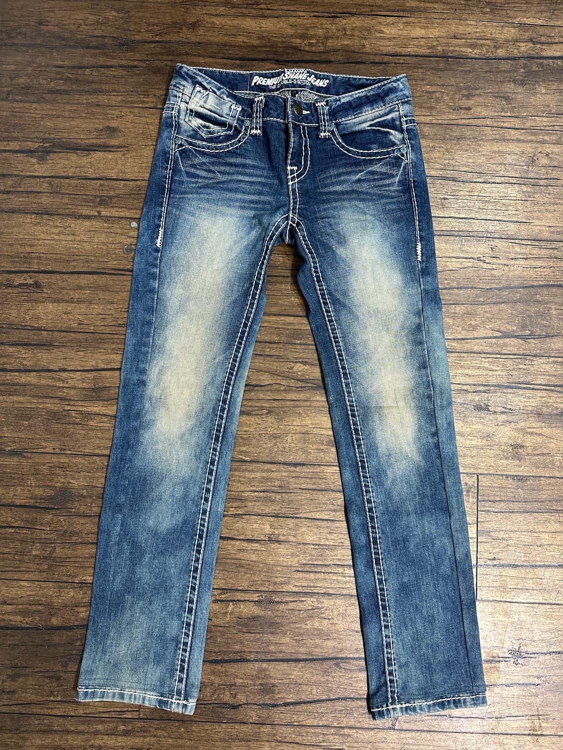Y2K SHANE JEANS 워싱 데님팬츠 27-28 상품이미지2