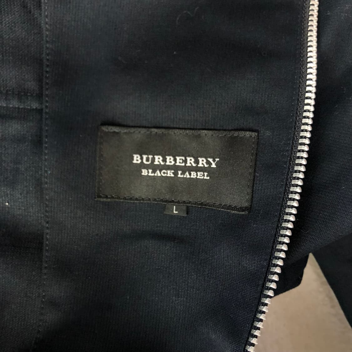 버버리 블랙라벨 바이커 자켓 상품이미지8