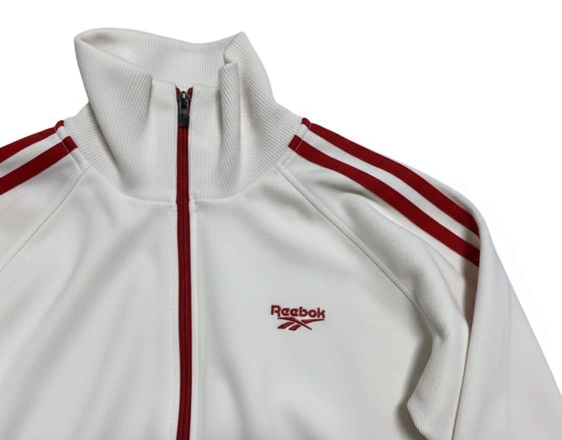 💥대장급💥리복 올드스쿨 져지 집업/흰빨/희귀매물 상품이미지3