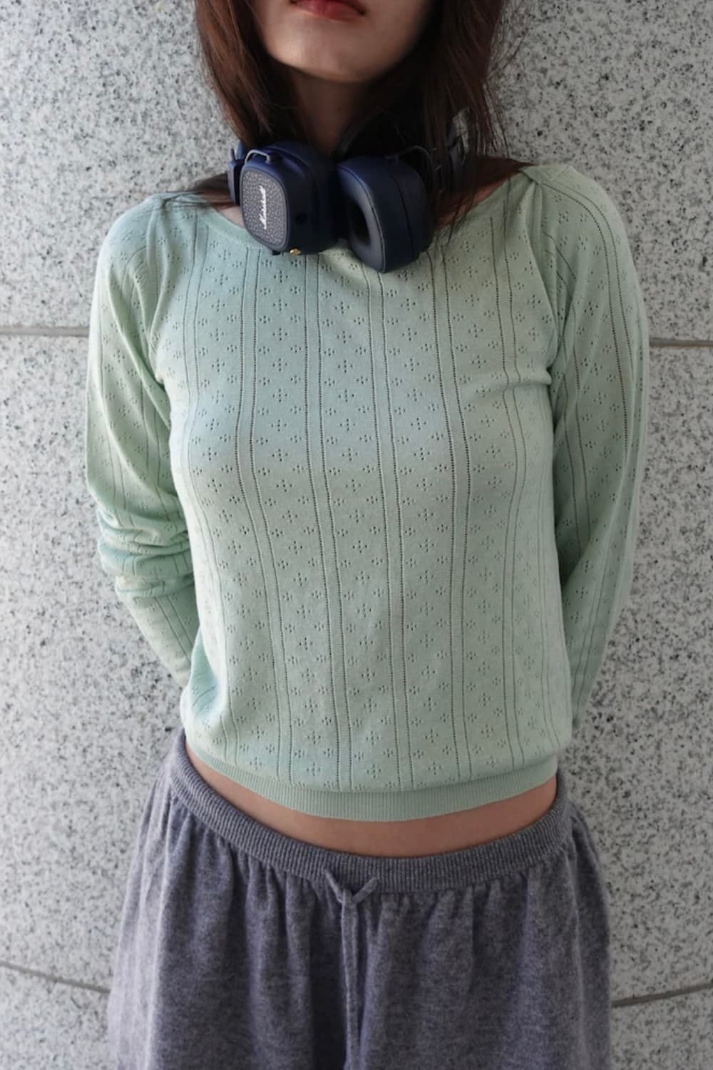 퓨어 캐시미어 NYC 가디건 + 보트넥 티셔츠 상품이미지7