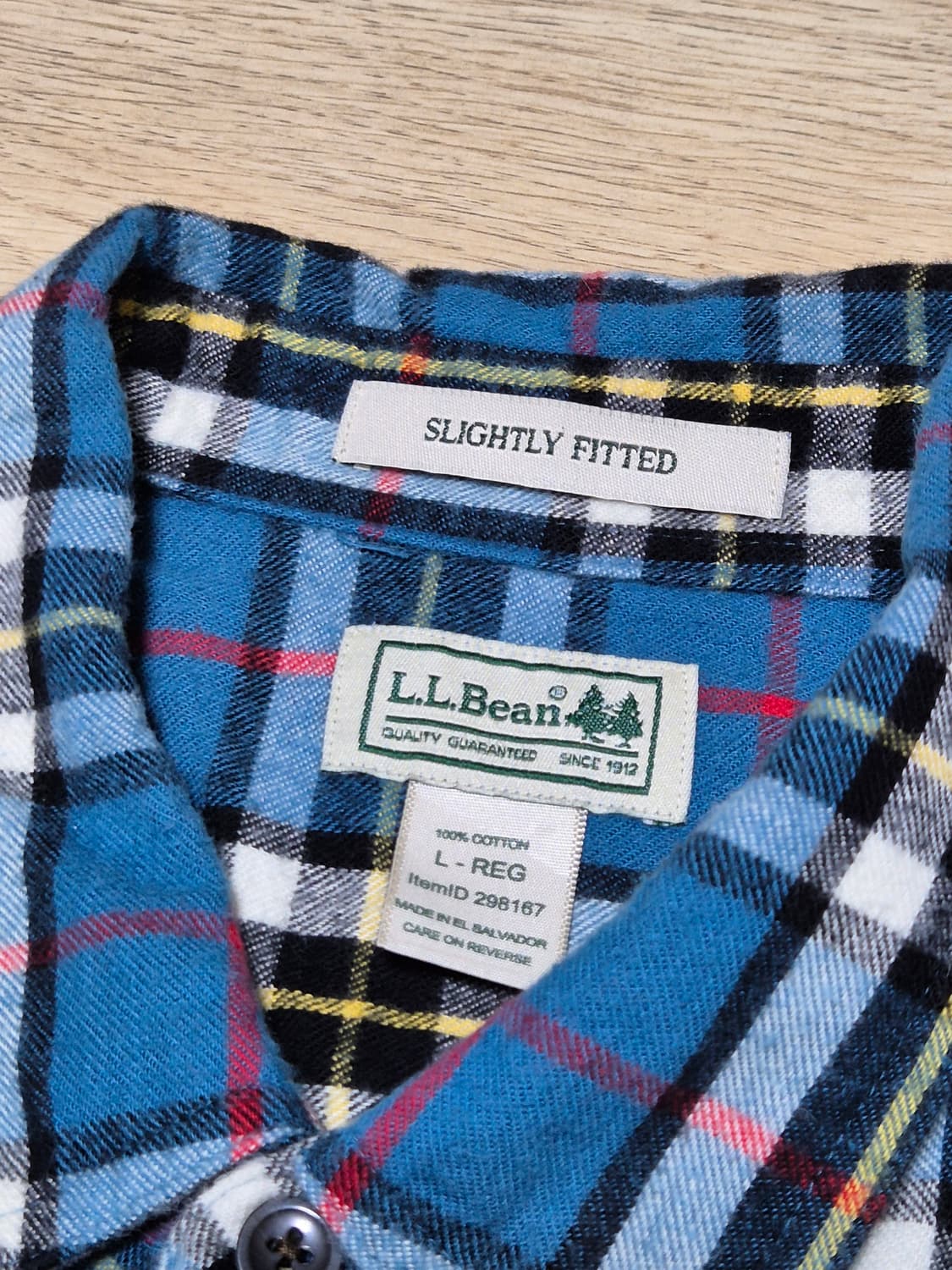LL bean 빈티지 체크셔츠 L 상품이미지2